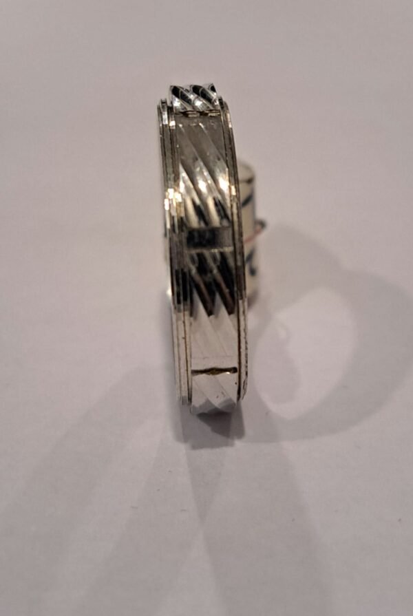 925 Sterling Silver Center Rotating Ring - Image 3