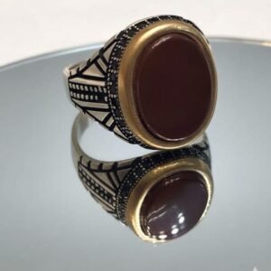 925 Sterling Crown of Wine Ring