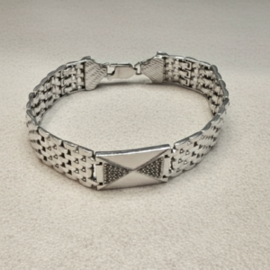 925 Sterling Silver Mesh Link Bracelet