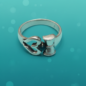 925 Sterling Sliver Om Damroo Ring